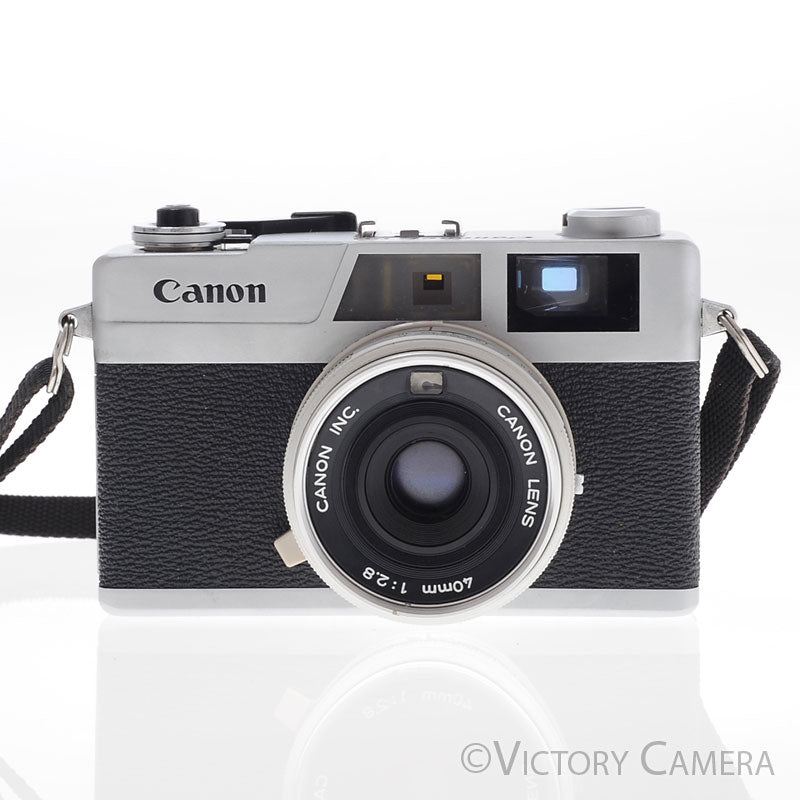 Canon Canonet 28 35mm Rangefinder Camera w/ 40mm f2.8 Lens -New Seals- [EXC+] - Victory Camera