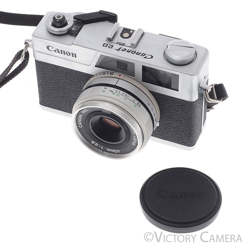 Canon Canonet 28 35mm Rangefinder Camera w/ 40mm f2.8 Lens -New Seals- [EXC+] - Victory Camera