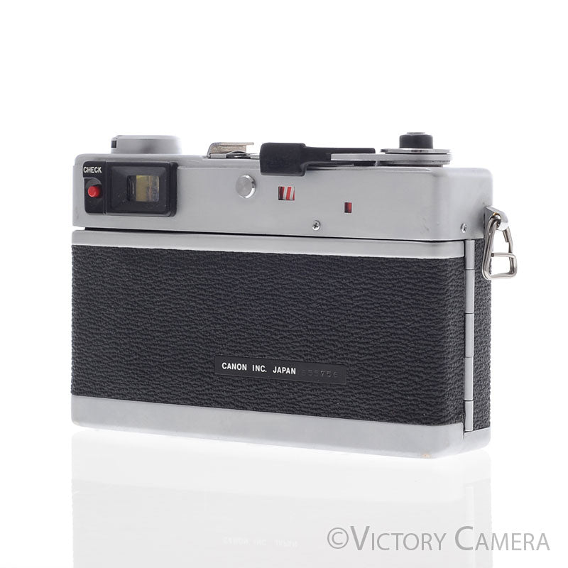 Canon Canonet QL 17 QL-17 Chrome Rangefinder Camera w/ 40mm f1.7 Lens [EXC] - Victory Camera