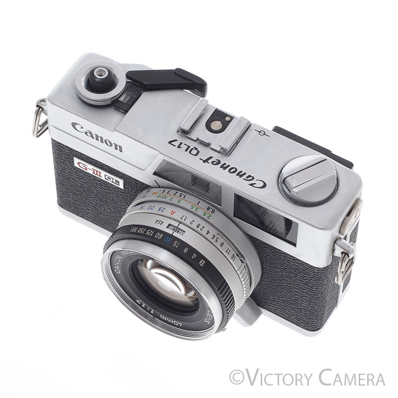 Canon Canonet QL17 QL-17 GIII Rangefinder Camera w/ 40mm f1.7 Lens [EXC+]