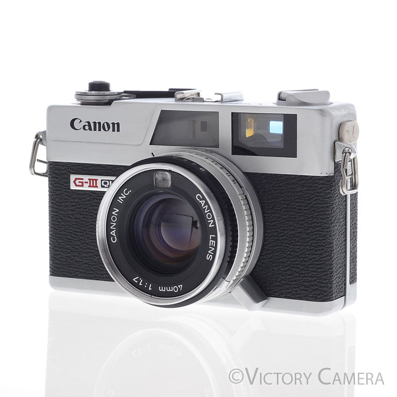 Canon Canonet QL17 QL-17 GIII Rangefinder Camera w/ 40mm f1.7 Lens [EXC+]