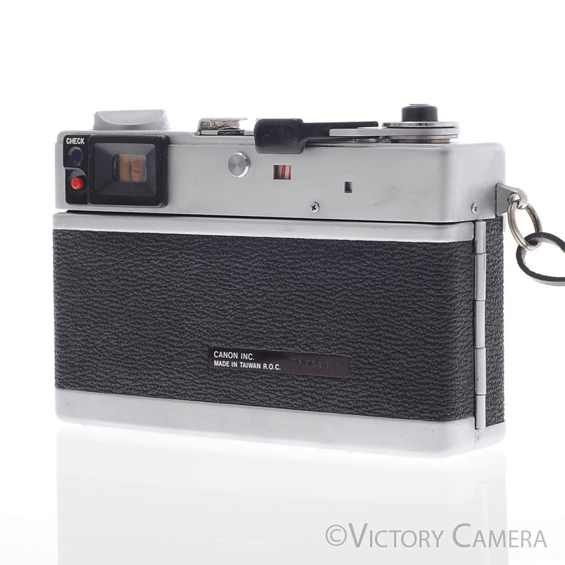 Canon Canonet QL17 QL-17 GIII Rangefinder Camera w/ 40mm f1.7 Lens [EXC+] - Victory Camera