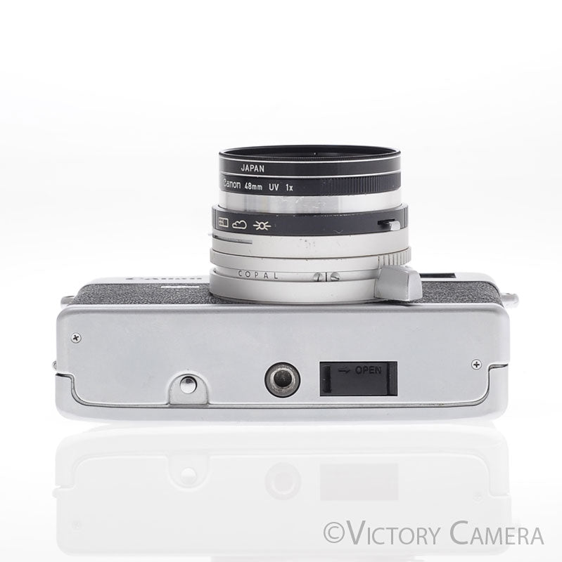 Canon Canonet QL 17 QL-17 Chrome Rangefinder Camera w/ 40mm f1.7 Lens [EXC-] - Victory Camera