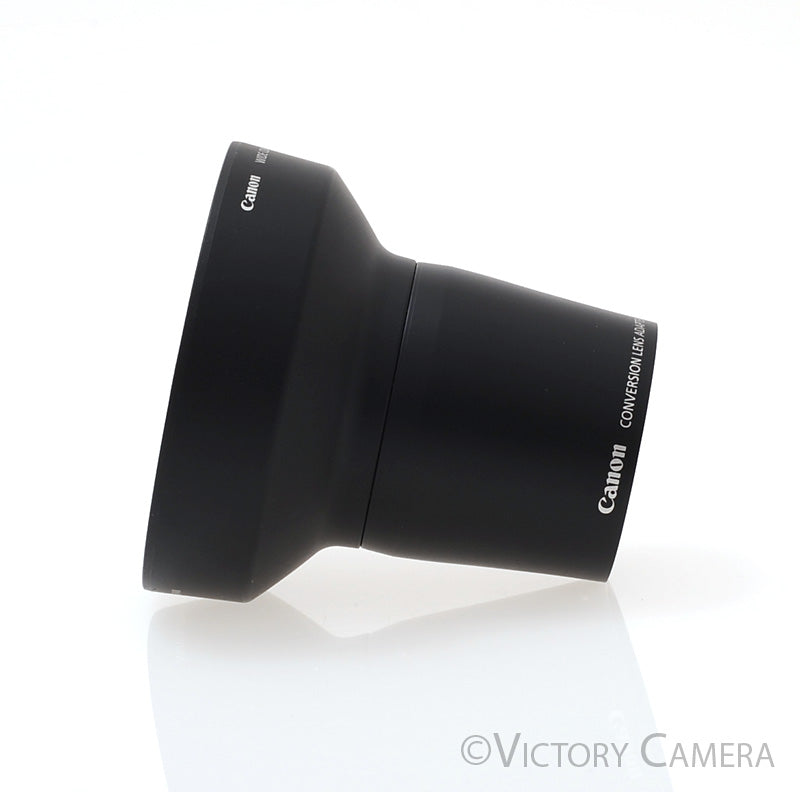 Canon Wide Converter WC-DC58b For Powershot G7 G9 [EXC] - Victory Camera