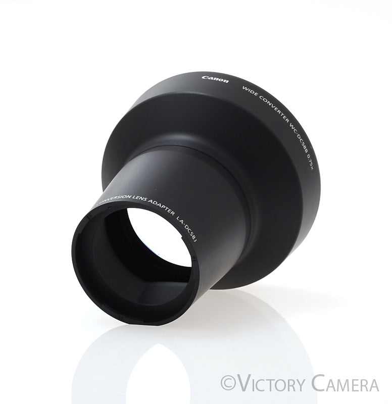 Canon Wide Converter WC-DC58b For Powershot G7 G9 [EXC] - Victory Camera