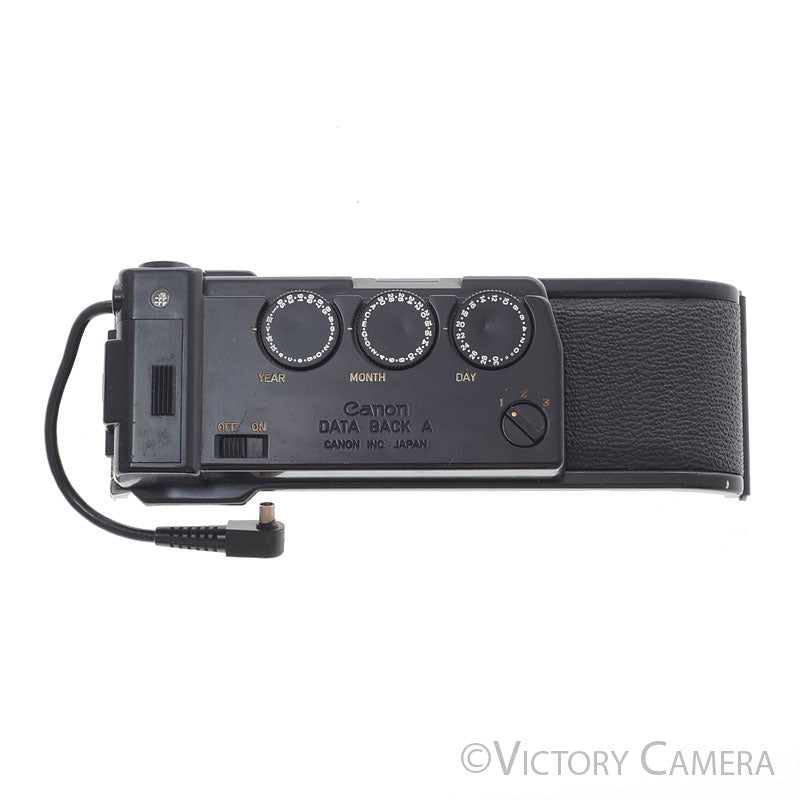 Canon Data Back A for Canon AE1 AE-1 Program A1  [EXC-] - Victory Camera