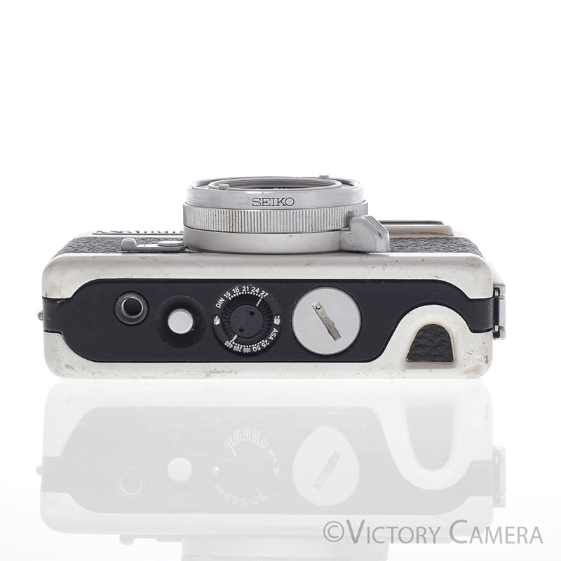 Canon Demi EE17 Chrome Half Frame 35mm Film Camera w/ 30mm f1.7 Lens [GOOD] - Victory Camera
