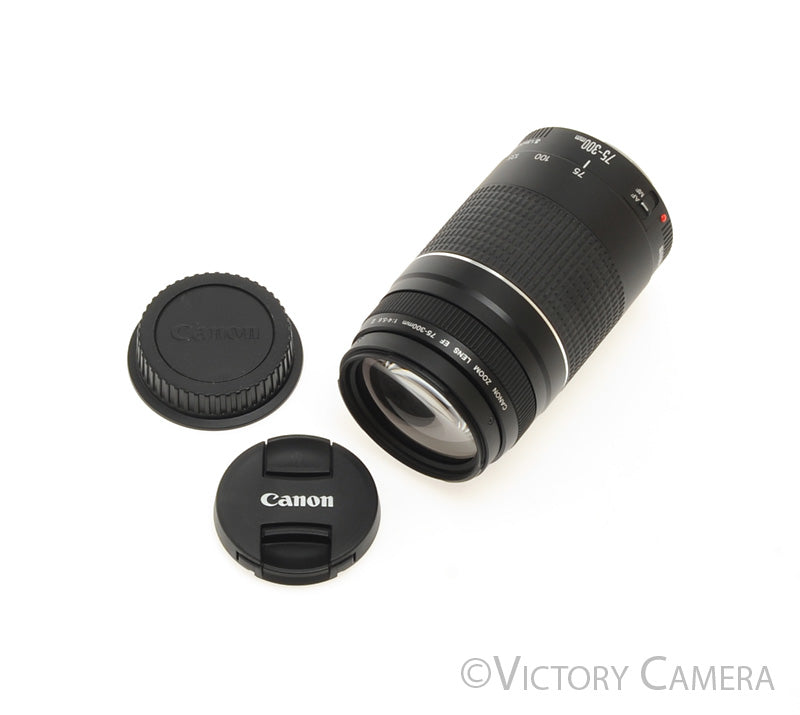 Canon EOS EF 75-300mm f4-5.6 III Telephoto Zoom Lens [EXC+] - Victory Camera