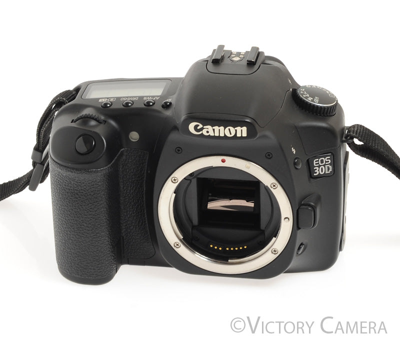 Canon EOS 30D 8.2MP Digital SLR Camera Body w/ Charger -Clean- - Victory Camera