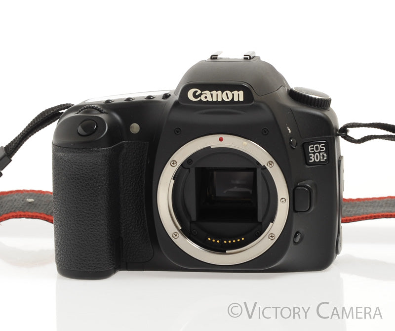 Canon EOS 30D 8.2MP Digital SLR Camera Body w/ Charger -Clean- - Victory Camera