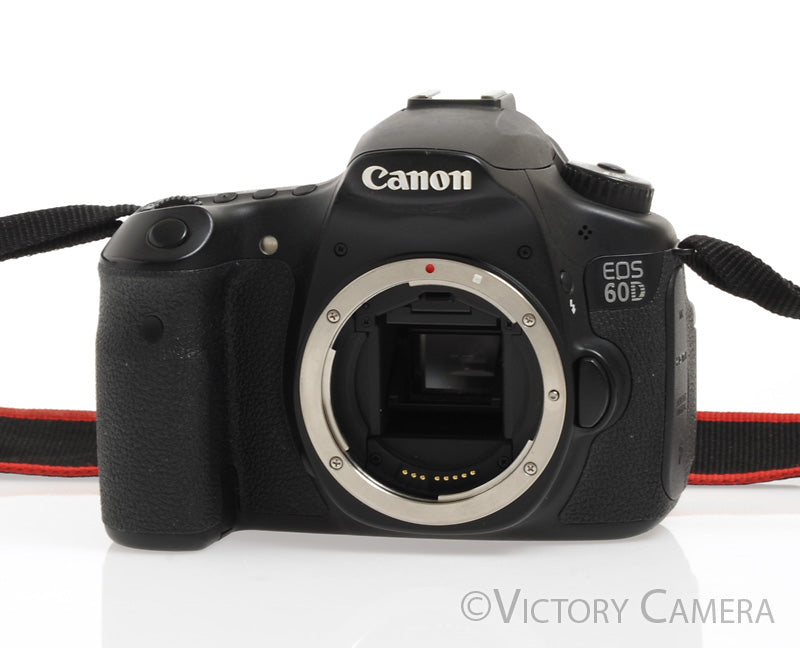 Canon EOS 60D 18MP Digital SLR Camera Body w/ Battery & Charger - Victory Camera