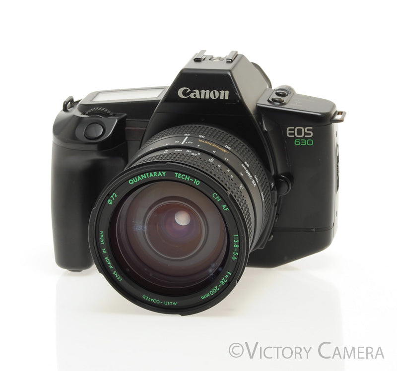 Canon EOS 630 35mm Film Camera w/ 28-200mm Autofocus Zoom Lens [EXC+] - Victory Camera