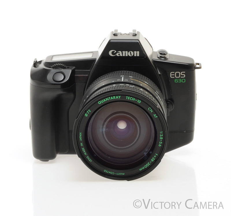 Canon EOS 630 35mm Film Camera w/ 28-200mm Autofocus Zoom Lens [EXC+] - Victory Camera