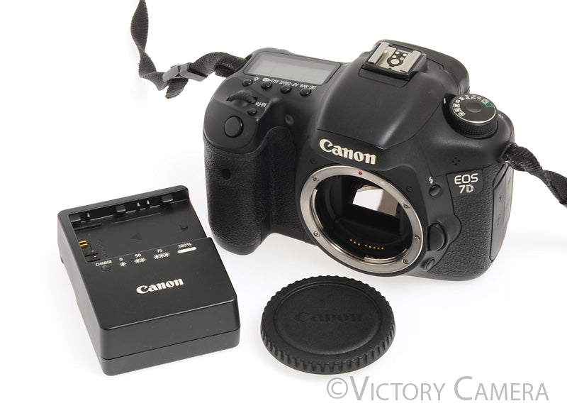 Canon EOS 7D 18MP Digital Camera Body w/ Battery &amp; Charger [EXC+] - Victory Camera
