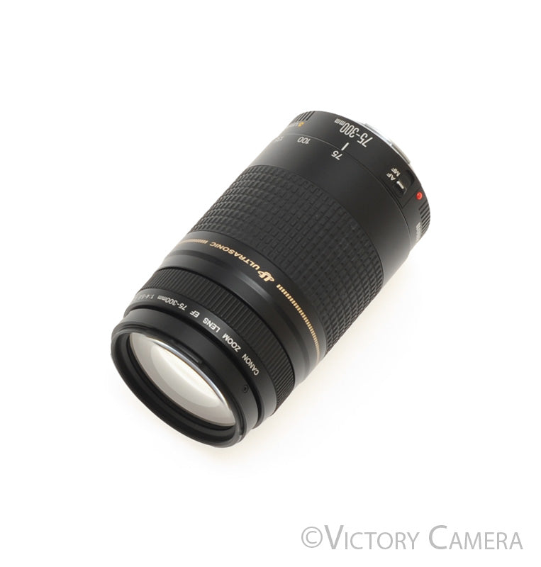 Canon EOS EF 75-300mm f4-5.6 II USM Telephoto Zoom Lens [EXC] - Victory Camera
