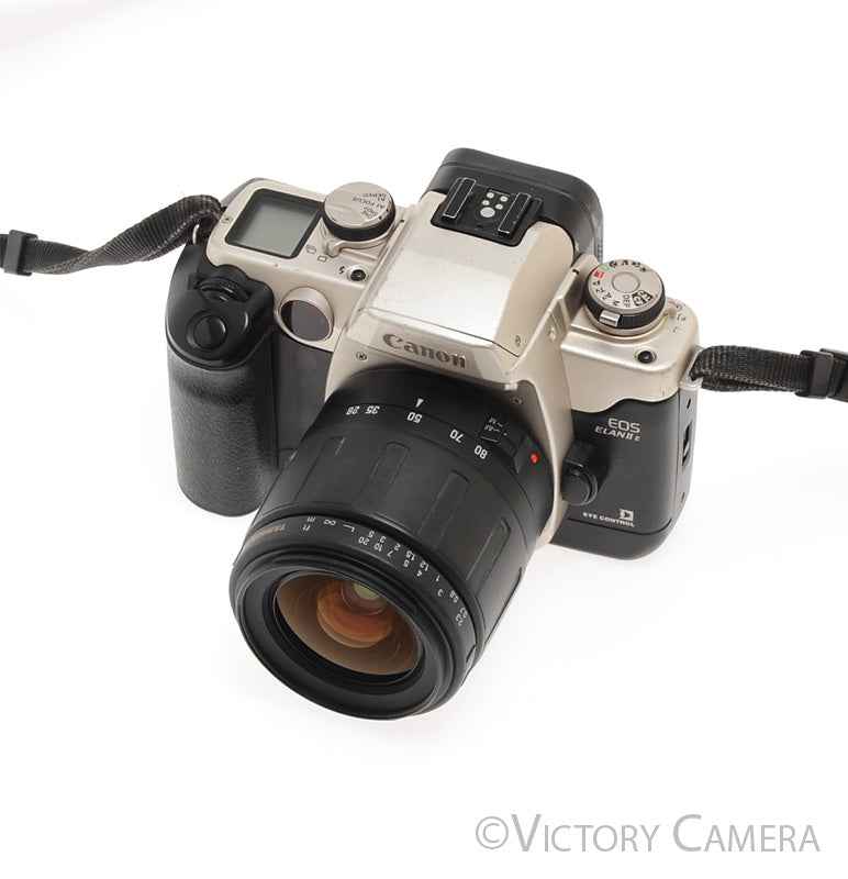 Canon EOS Elan IIE II E 35mm FILM Camera w 28-80mm Zoom Lens [EXC-] - Victory Camera