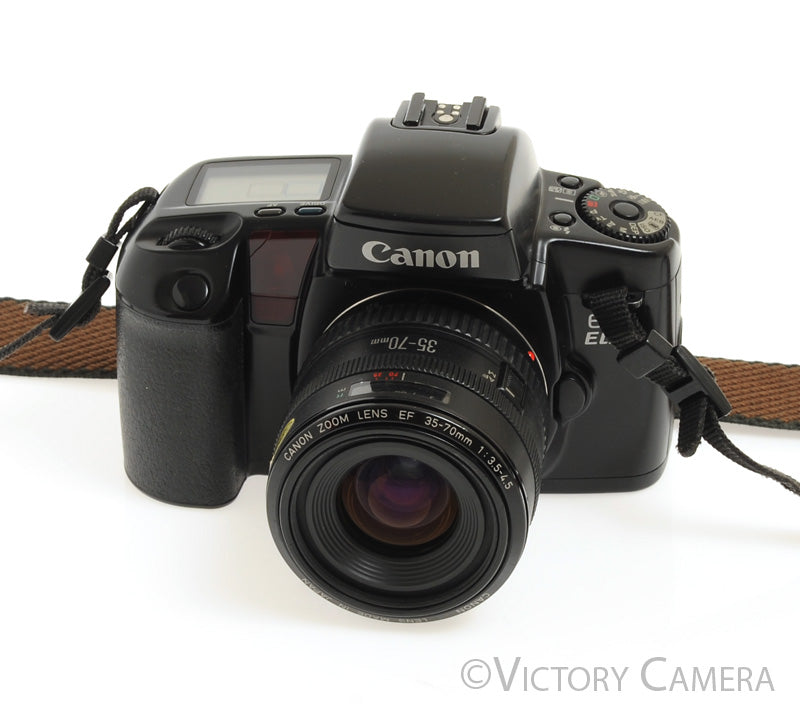 Canon EOS Elan EF Autofocus 35mm Film Camera w/ 35-70mm Zoom Lens  [EXC] - Victory Camera