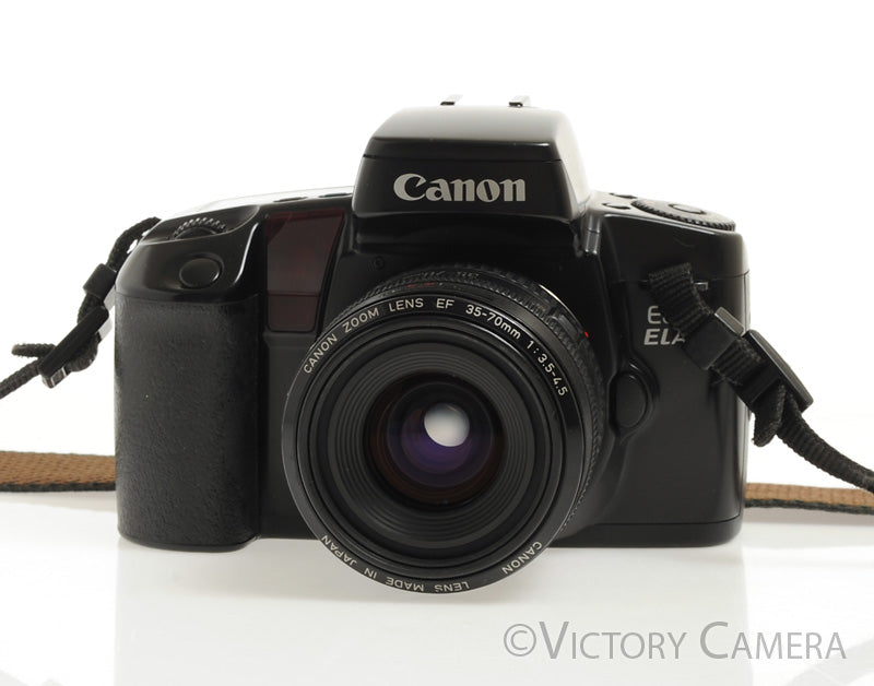 Canon EOS Elan EF Autofocus 35mm Film Camera w/ 35-70mm Zoom Lens [EXC