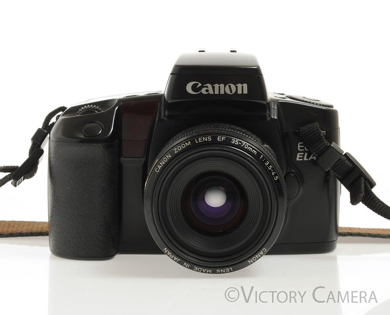 Canon EOS Elan EF Autofocus 35mm Film Camera w/ 35-70mm Zoom Lens  [EXC] - Victory Camera