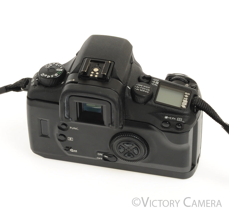 Canon Elan 7NE Black 35mm Autofocus Film Camera Body [EXC+] - Victory Camera