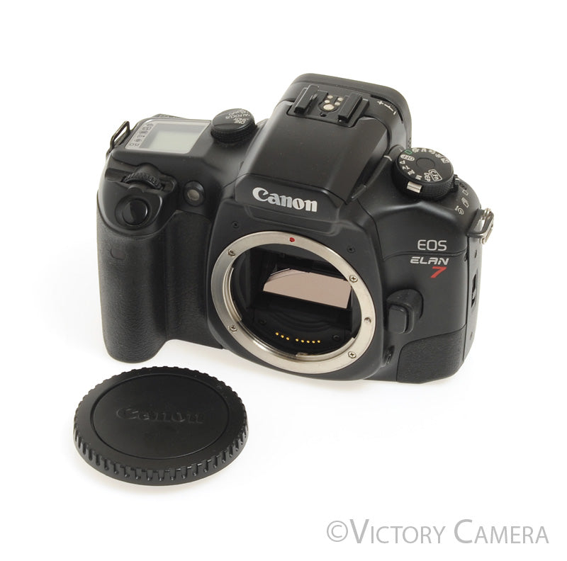 Canon EOS Elan 7 Auto Focus Auto Exposure 35mm Film Camera Body [EXC+]