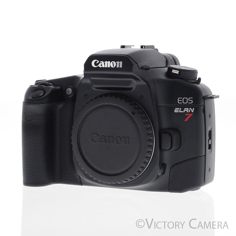 Canon EOS Elan 7 Auto Focus Auto Exposure 35mm Film Camera Body [EXC+] - Victory Camera