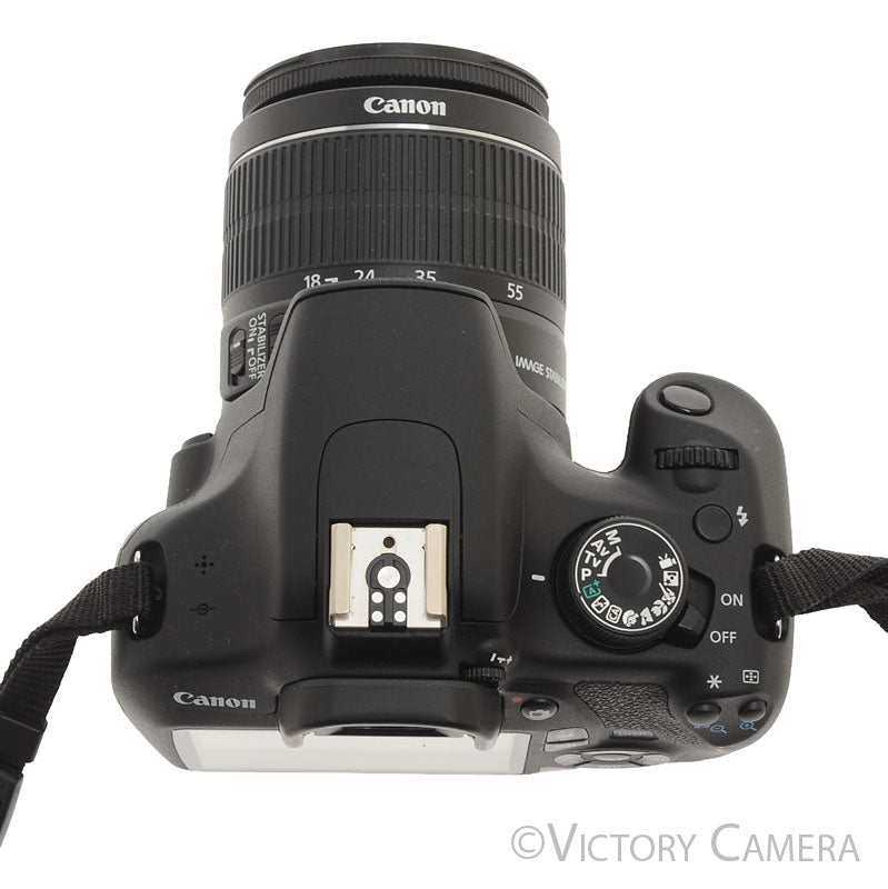Canon Rebel T5 18MP Digital SLR Camera Body w/ 18-55mm II Zoom Lens [MINT-] - Victory Camera