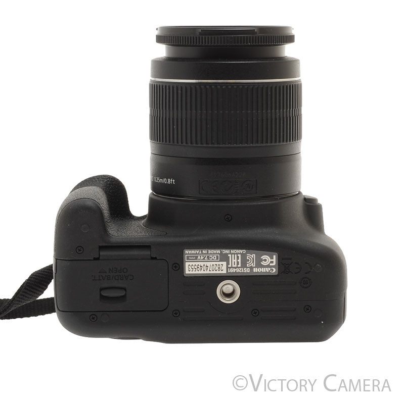 Canon Rebel T5 18MP Digital SLR Camera Body w/ 18-55mm II Zoom Lens [MINT-] - Victory Camera