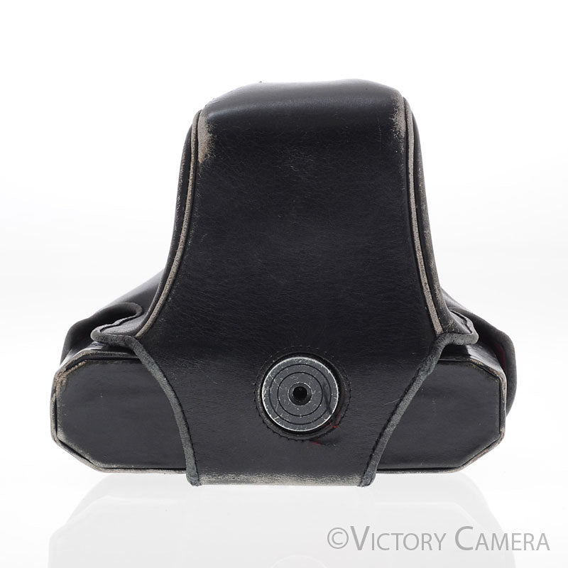 Canon F-1 Original Black Leather Ever Ready Case [EXC-] - Victory Camera