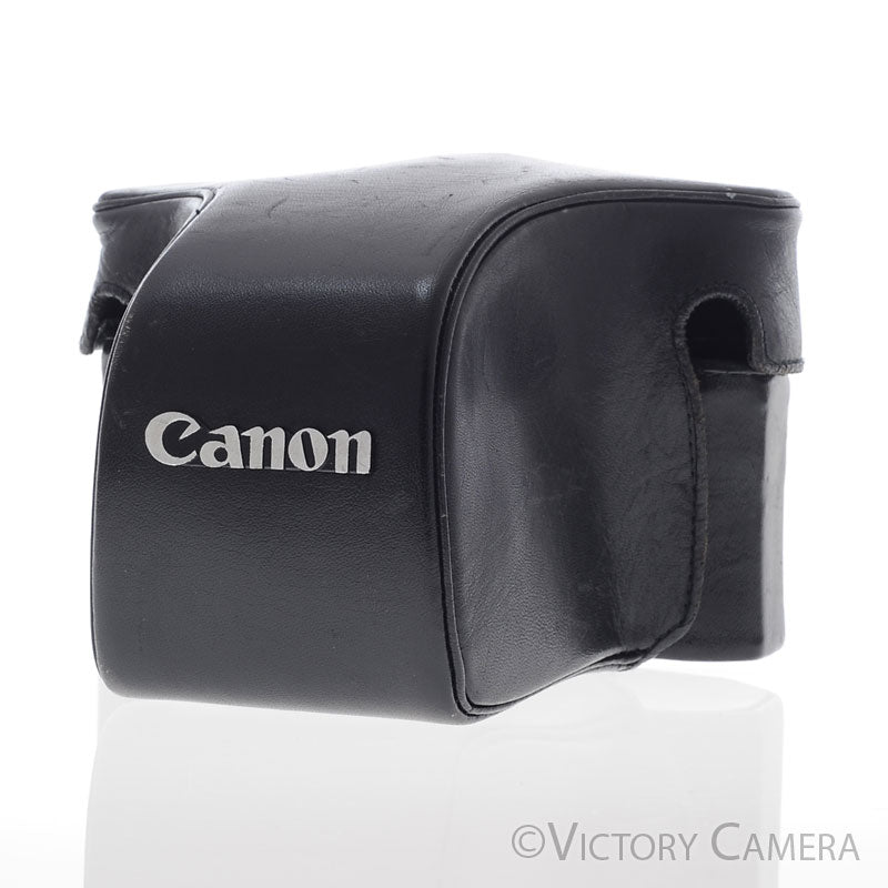 Canon F-1 Original Black Leather Ever Ready Case [EXC]