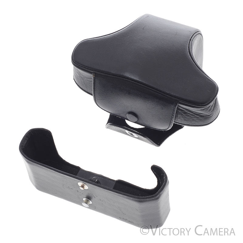 Canon F-1 Original Black Leather Ever Ready Case [EXC]