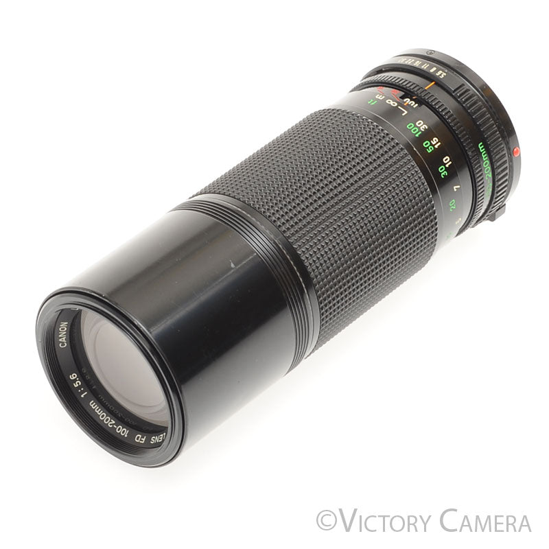 Canon FD 100-200mm f5.6 Manual Focus Telephoto Zoom Lens [EXC] - Victory Camera