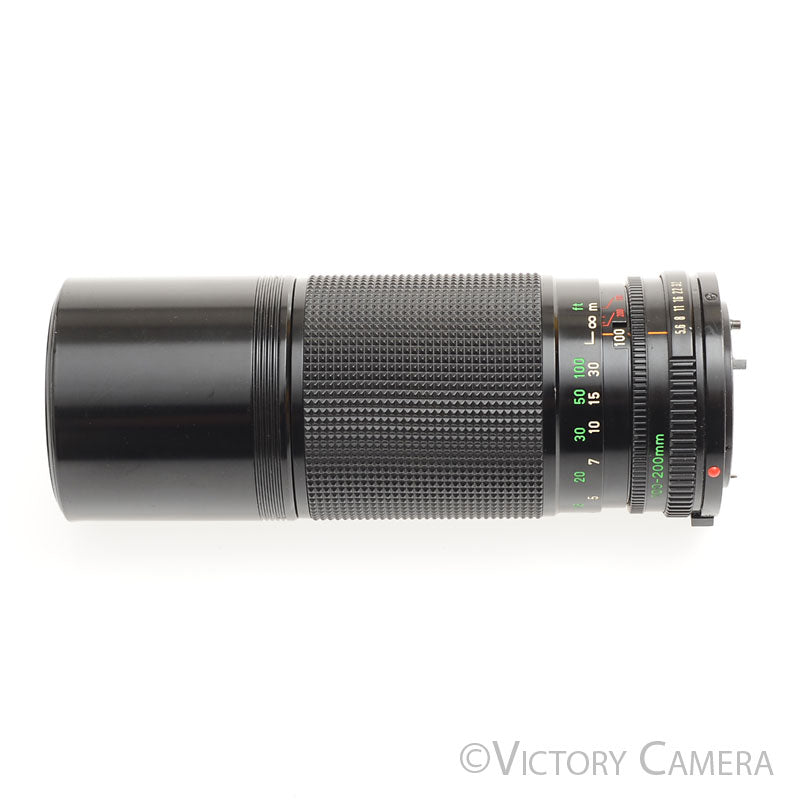 Canon FD 100-200mm f5.6 Manual Focus Telephoto Zoom Lens [EXC] - Victory Camera