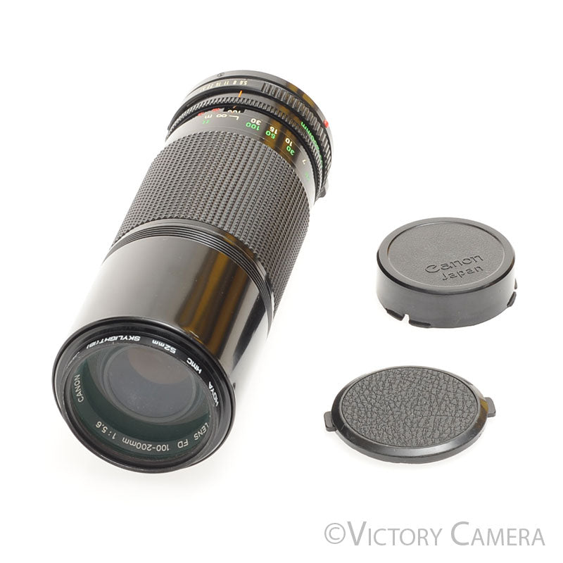 Canon FD 100-200mm f5.6 Manual Focus Telephoto Zoom Lens [EXC] - Victory Camera