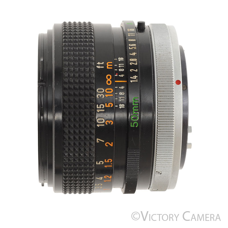 Canon FD S.S.C 50mm f1.4 Fast Prime Lens [EXC+] - Victory Camera