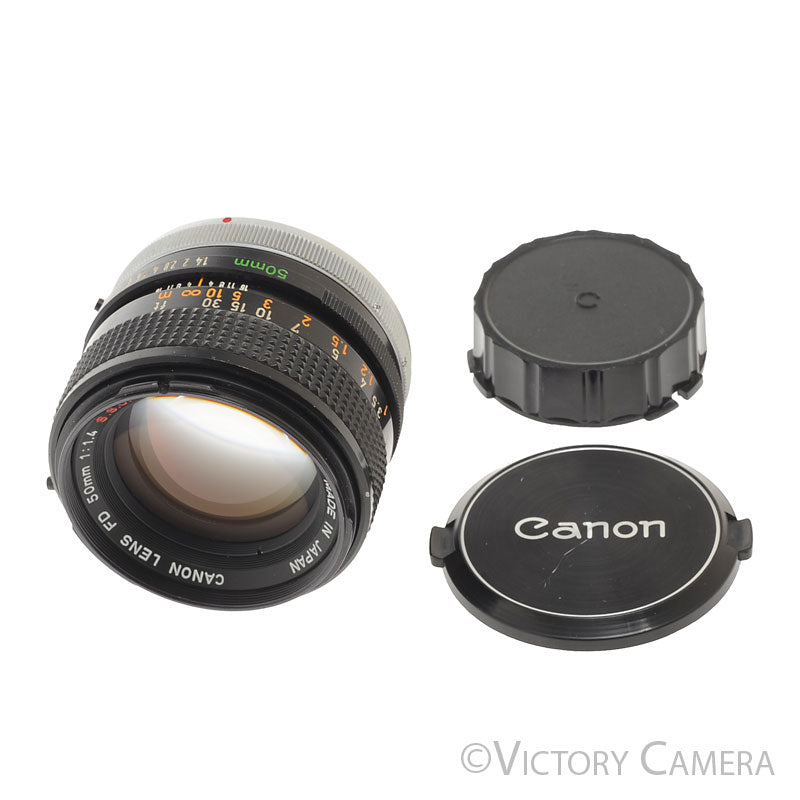 Canon FD S.S.C 50mm f1.4 Fast Prime Lens [EXC+] - Victory Camera