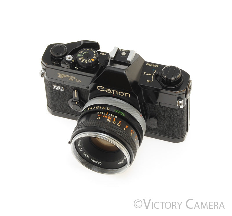 Canon FTb QL 35 Mm Fotocamera Reflex Pellicola S.S.C. Obiettivo 50 Mm F/1.4 - Foto 12