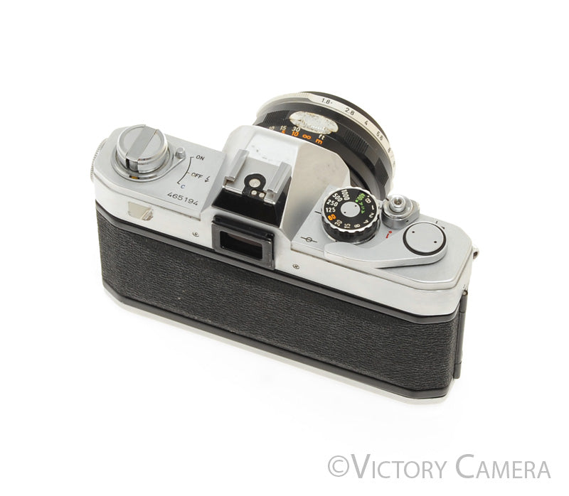 フィルムカメラ Canon FTb QL  FL 85mm F1.8  FL 35mm F2.5 Canon FTb review