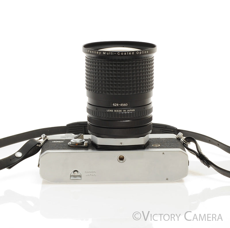 Canon FTb QL 35mm Film Camera w/ 28-80mm Zoom Lens [EXC]