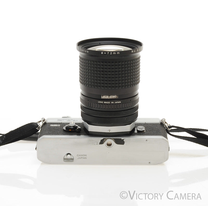 Canon FTb QL 35mm Film Camera w/ 28-80mm Zoom Lens [EXC] - Victory Camera