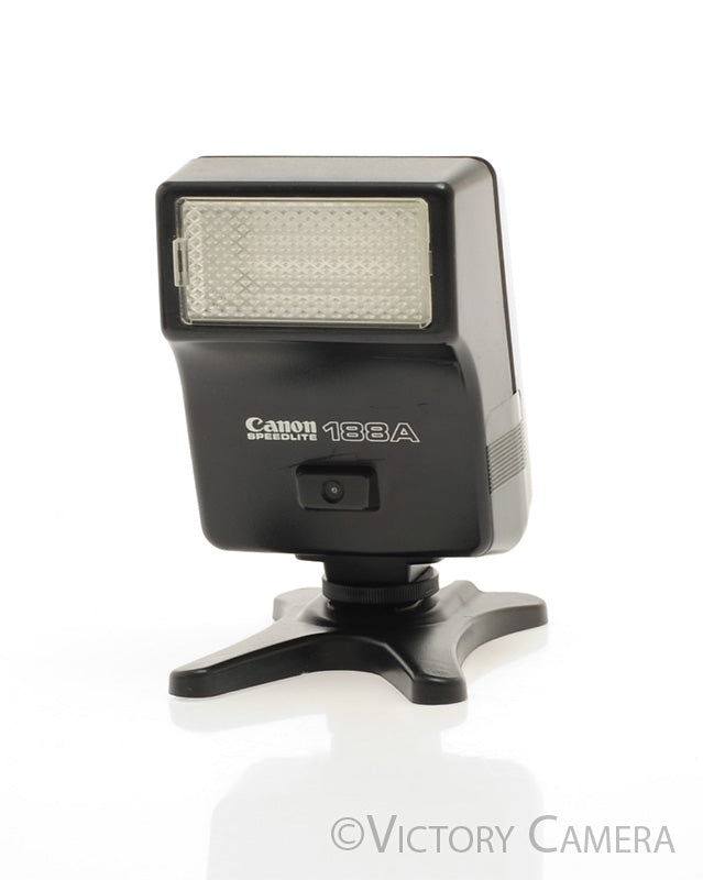 Canon Speedlite 188A Flash for 35mm Film Cameras [EXC] - Victory Camera