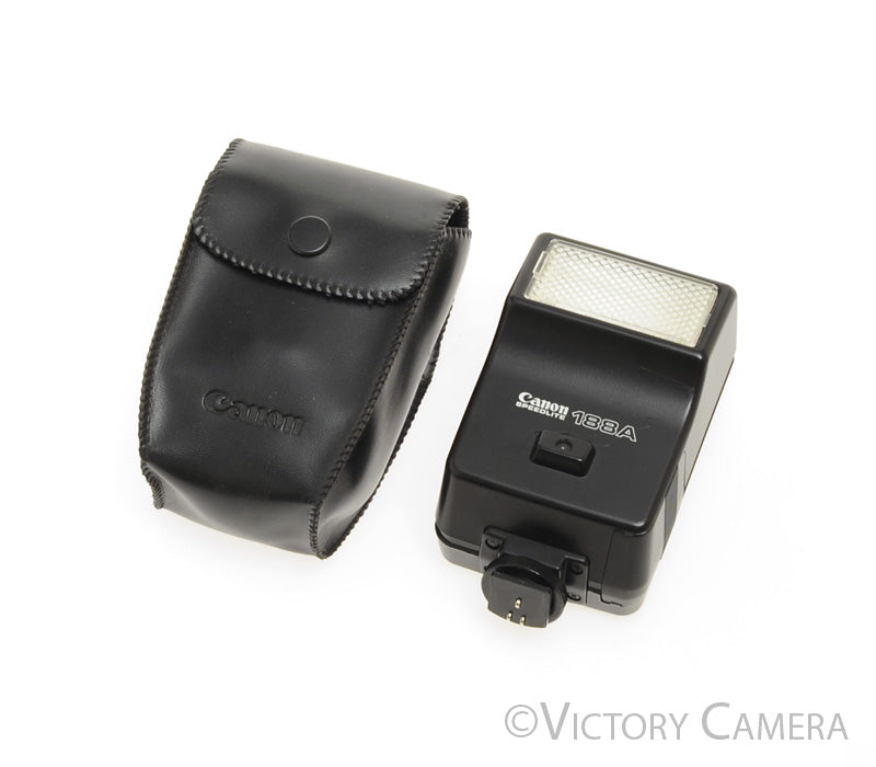 Canon Speedlite 188A Flash for 35mm Film Cameras [EXC] - Victory Camera