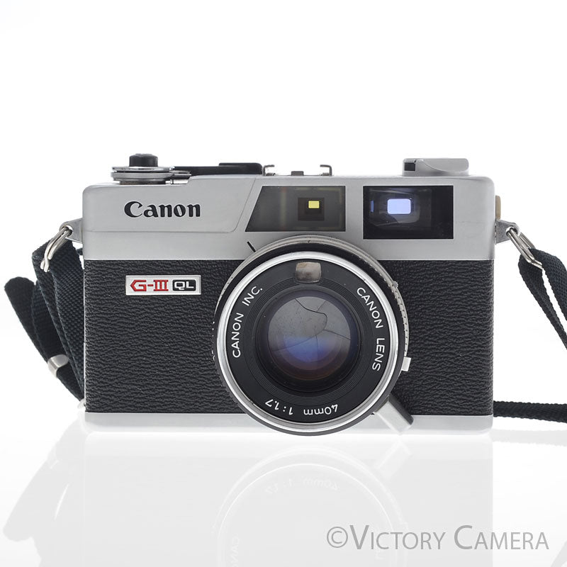 Canon Canonet QL17 QL-17 GIII Rangefinder Camera [EXC+] image 1