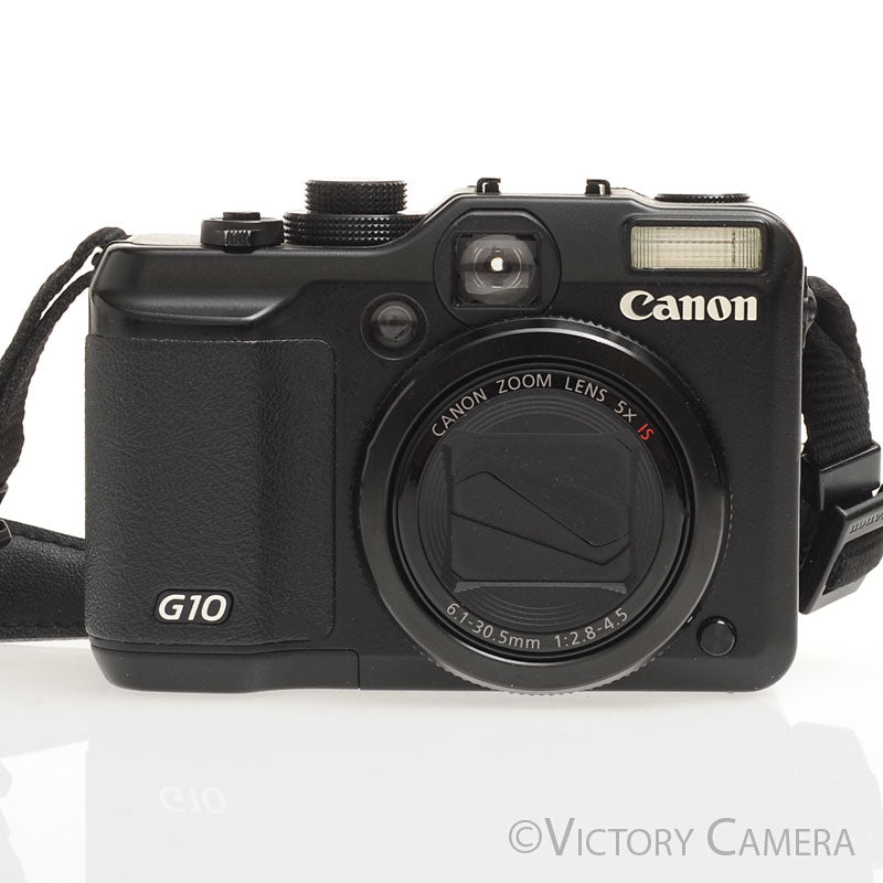 Canon PowerShot G10 14.7MP Digital Point and Shoot Camera [EXC-] - Victory Camera