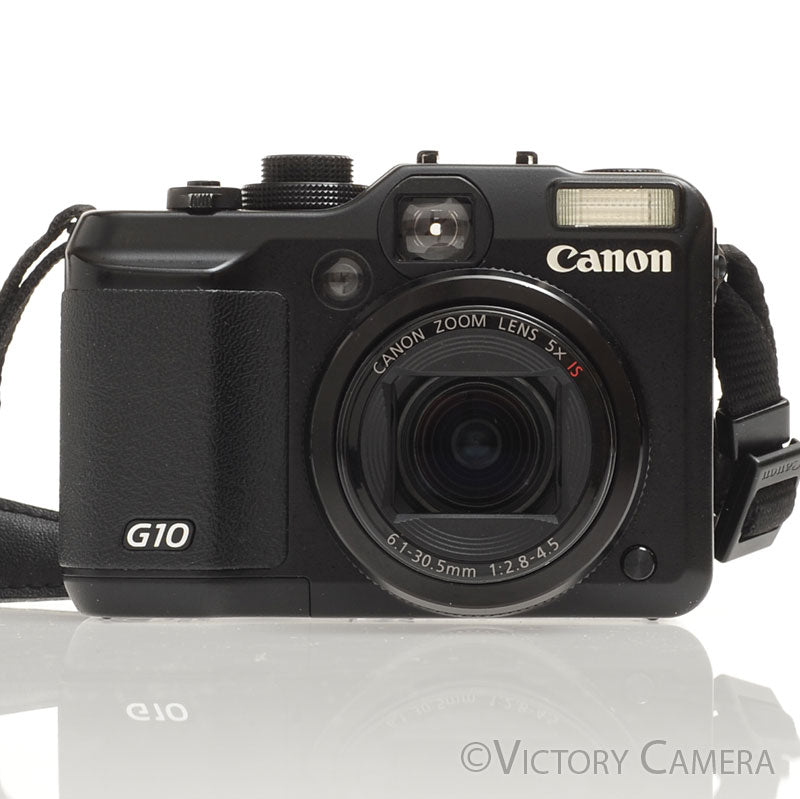 Canon PowerShot G10 14.7MP Digital Point and Shoot Camera [EXC-] - Victory Camera