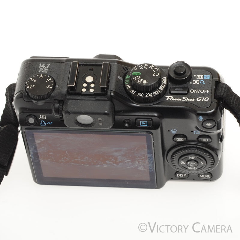 Canon PowerShot G10 14.7MP Digital Point and Shoot Camera [EXC-] - Victory Camera
