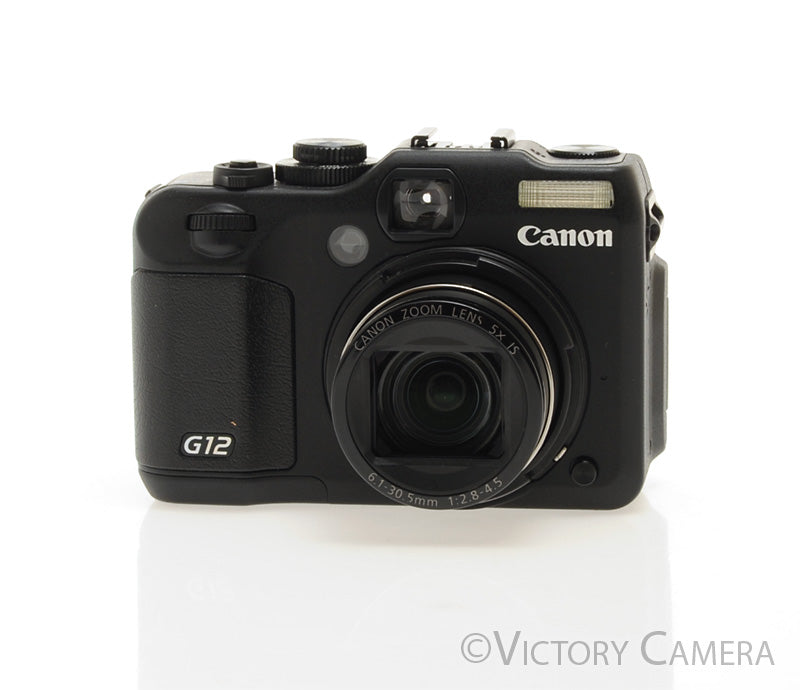 Canon PowerShot G12 10MP Digital Point & Shoot Camera [EXC+] - Victory Camera