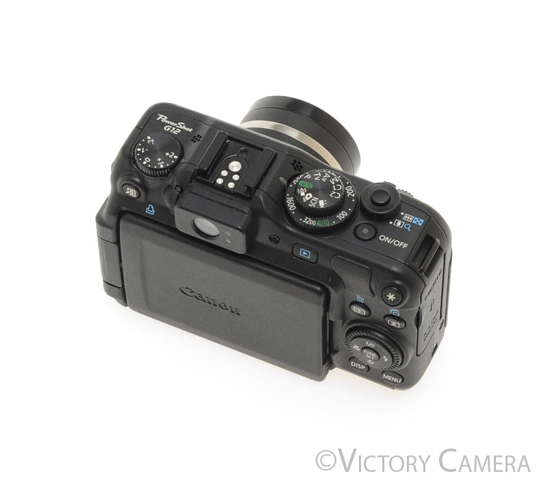 Canon PowerShot G12 10MP Digital Point &amp; Shoot Camera [EXC+] - Victory Camera