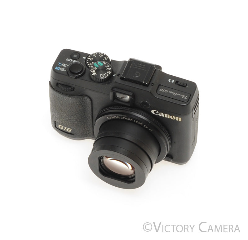 Canon PowerShot G16 14.7MP Digital Point and Shoot Camera [EXC] - Victory Camera