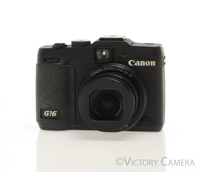 Canon PowerShot G16 14.7MP Digital Point and Shoot Camera [EXC] - Victory Camera